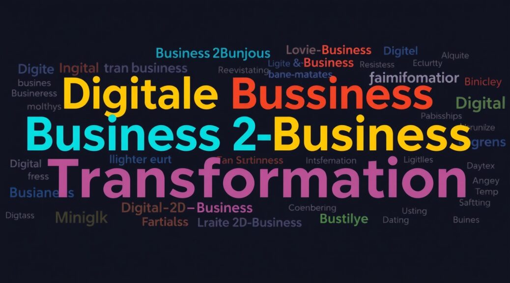 Digitale B2B-Transformation optimiert Prozesse und stärkt Unternehmen nachhaltig.